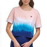 Tommy Hilfiger Sport Cutout Ombre Crop Top, Sz XS Photo 0