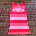 Old Navy PINK OMBRE STRIPE RIBBED TANK TOP Photo 0