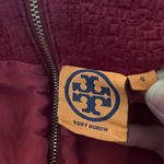 Tory Burch V Neck Red A-line dress Size 4 Photo 4