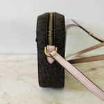 Michael Kors  Jet Set Item Powder Blush Leather East West Zip Chain Crossbody Bag Photo 5