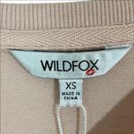 Wildfox NWT  But First, Cocktails Pink Sweatshirt Size XS Photo 5