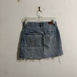 Hollister  Light Blue Distressed Mini Skirt Photo 1