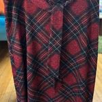 Women's NYCC Skirt, L, Red Plaid Size L Photo 0