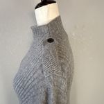 Rag and Bone Womens Dale Twist Tunic Sweater Size S Heather Gray Merino Wool Photo 3