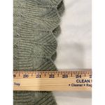 Cupcake Clothing LTD Cable Open Knit Cardigan Sweater Green Women's Size Medium Photo 7