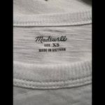 Madewell   Women's XS Classic White T-Shirt Photo 1