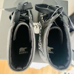 Sorel Joan of Arctic Waterproof Wedge III Lexie Lace-Up Bootie, Black, 10, NWT Photo 9