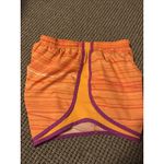 Nike  Running Shorts Women Small Orange Activewear Lined Bloomers White Photo 3