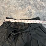 ZARA NWOT  pleather high waist tie shorts Sz 26 SMALL Photo 3
