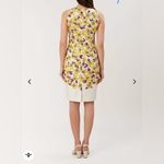 Hobbs London  Floral Yellow and Purple Dress Photo 1