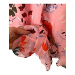C/MEO COLLECTIVE Romper Women Small Pink Floral Print V Neck Ruffled Elation Photo 8
