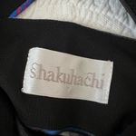 Planet Blue Shakuhachi X Front Crop Top Space Dye Purple Blouse Shirt Party Club Size XS Photo 3