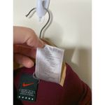 Nike Alpha Project Full Zip Jacket Womens Large 12-14 Vintage Maroon Fleece Line Photo 7