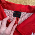 Kappa  Authentic Shadow Skind Unisex Jacket and Cargo Pants in Red Photo 9