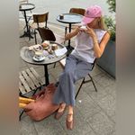 ALOHAS SWAY CHESTNUT BROWN LEATHER BALLET FLAT SIZE 42 EU (11-11.5 US) Photo 3