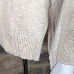 Rachel Zoe Rachel Zoe Oatmeal Long Sleeve Lightweight Sweater Woman's Size Small Photo 4