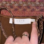 ASTR NWOT  THE LABEL VEGAN SNAKESKIN V NECK DRESS Photo 4