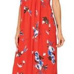 Audrey 3+1 New Red Floral Maxi Dress Photo 0