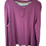 L.L. Bean Women's 3X PLUS Long Sleeve Henley‎ Shirt Top Mauve Outdoor Classic Pink Size undefined Photo 0