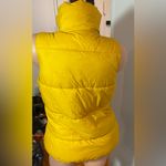 Old Navy  Yellow Puffer Vest Size S Photo 5