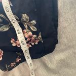 Japna  Lounge Kimono Robe Womens Medium Blue Floral Belt Lounge Vacation Travel Photo 7