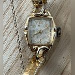 Elgin Rare Vintage Gold Plated Mechanical Ladies Watch Gold Bracelet Case Photo 0