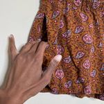 Madewell Drapey Pull-on Shorts In Warm Paisley Photo 3