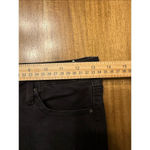 Simple Society  Womens Junior Size 7/28 Black Skinny Distressed Dark Stretch Jean Photo 4