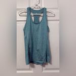 CRZ Yoga  Blue Tank Top and Black Old Navy leggings. Photo 1