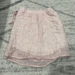Cloth & Stone By Anthropologie Pink Striped Mini Wrap Skirt Photo 1