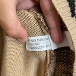 belle du jour  Leopard Print High Low Hem Sweater Sz M Photo 5