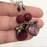 Handmade Crystallized Swarovski Elements Dangling Earrings Photo 11