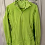 Athleta Lime Green Zip Up Jacket Photo 0