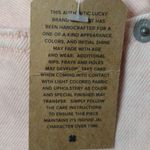 Lucky Brand jean mini skirt pink and yellow size 14/32 Photo 3