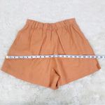 l*space L* Vista Peach High Waist Button Fly Shorts Boho‎ Light Academia Size Small Photo 12