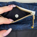 Lululemon Black Navy Blue Fa14 Quilt 23 Inspire Crop II Sashiko Workout Leggings Photo 11