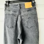 H&M  Divided Black Distressed High-Rise Jeans | Size 2 Photo 4