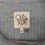 Chaser Thermal Waffle Knit Long Sleeve Shirt Crewneck Top Women's XL Round Hem Photo 6