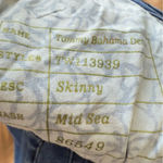 Tommy Bahama Women Denim Skinny Mid Sea Jeans Size 32X31 Photo 6