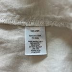 Sigrid Olsen  100% Linen Button Down Long Sleeve Shirt Dress Coastal Grandma Photo 6