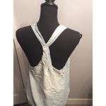 BLANK NYC Light Denim Oversized Cross Over Top Sleeveless Large L Photo 5