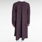 Anthropologie NAT Natalie Martin Duchess Geometric Peasant Dress Size Small Black Photo 4