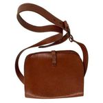 Lucky Brand The Point Genuine Leather Saddle Bag Photo 0