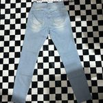 Wax Jean light wash blue skinny jeans Photo 2