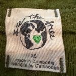 We The Free Free People Revolve Boyfriend Tee Women's XS Green Boho Hippie Photo 5