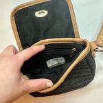 Sun N Sand Accessories Vintage Woven Mini Crossbody Bag - Charcoal/Navy Photo 5