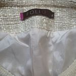 Saks 5th Avenue Folio New York Blazer Button Up Cream‎ Jacket Size XL Photo 3