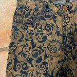 J Brand Gold Brocade skinny jeans size 24 Photo 3