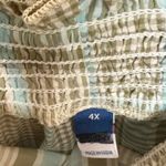 Old Navy Brown And Blue Plaid Tank Dress Size 4X Photo 4