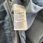 Old Navy Chambray Shirt Dress Sz M Blue Button Front Chest Pocket Lightweight Photo 6